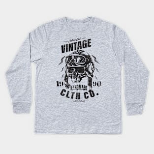 Vintage Kids Long Sleeve T-Shirt